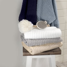Load image into Gallery viewer, Multiple colors of the American Choice Ribbed towel collection
